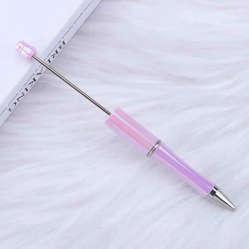 Wholesale Ombre Multi-Color UV Coating Beadable Pen DIY Pen