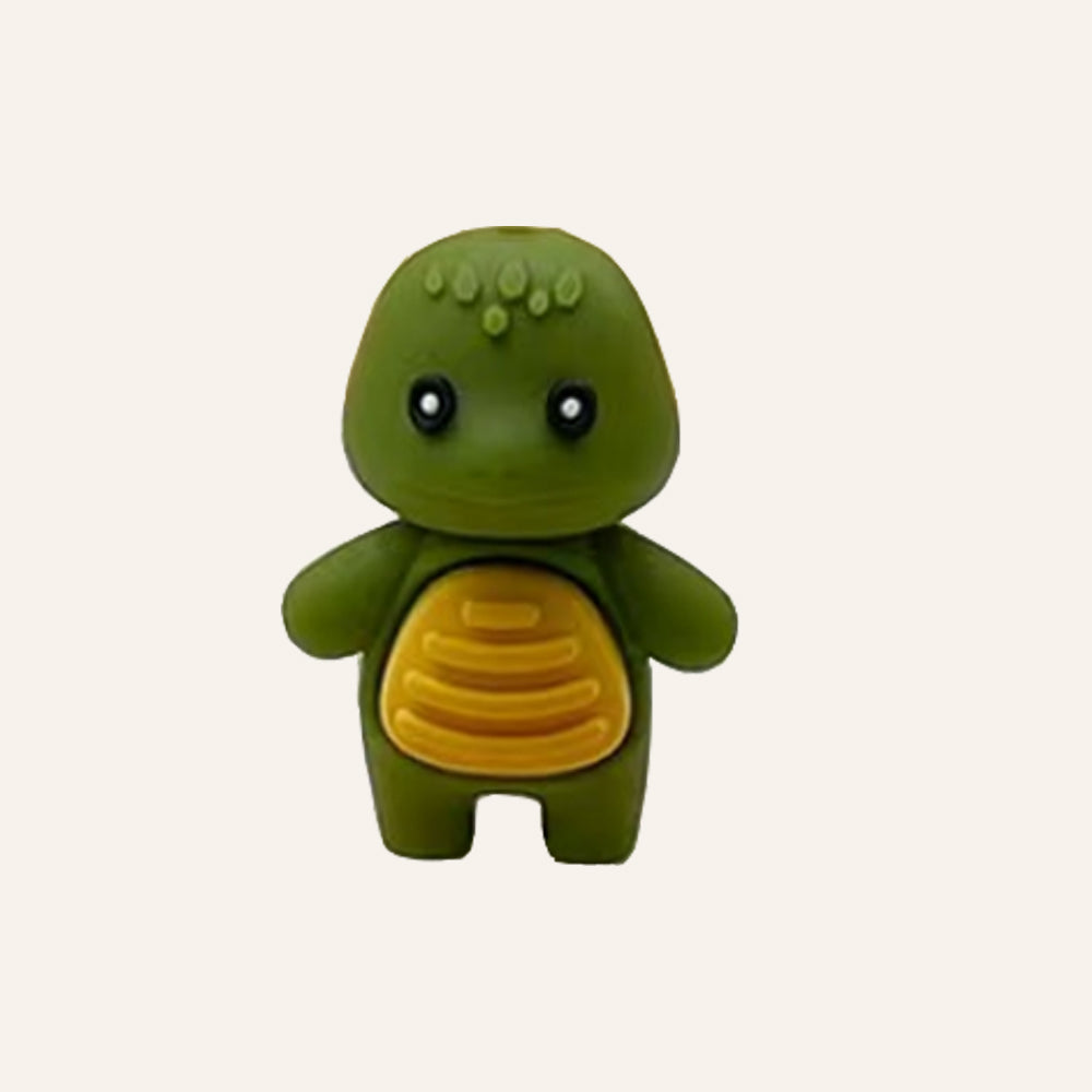 3D Colorful Cute Little Dinosaur Beads-10PCS
