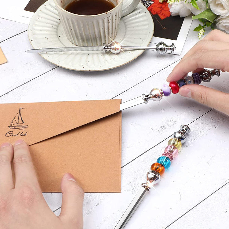 Creative Beadable Utensils DIY Letter Opener-5PCS