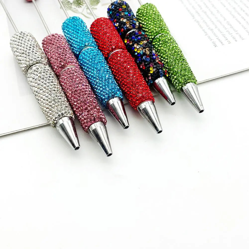 Creative Sparkling Full Diamond Fancy Beadable Pens