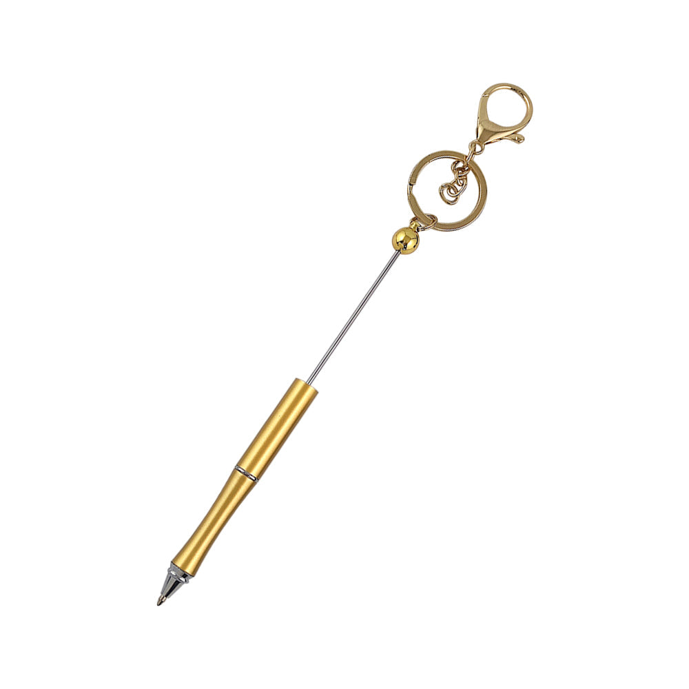 Creative Beadable Pens Handcrafts DIY Keychain Bar-2PCS