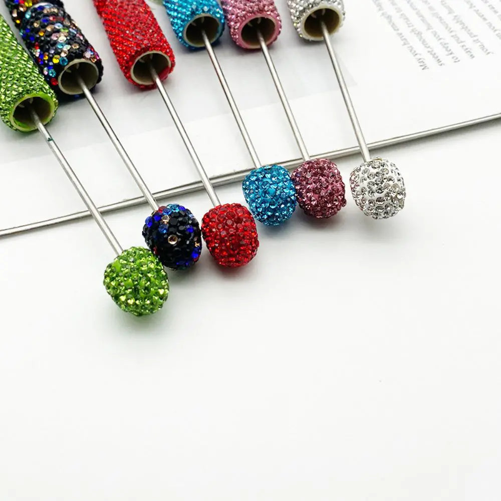 Creative Sparkling Full Diamond Fancy Beadable Pens