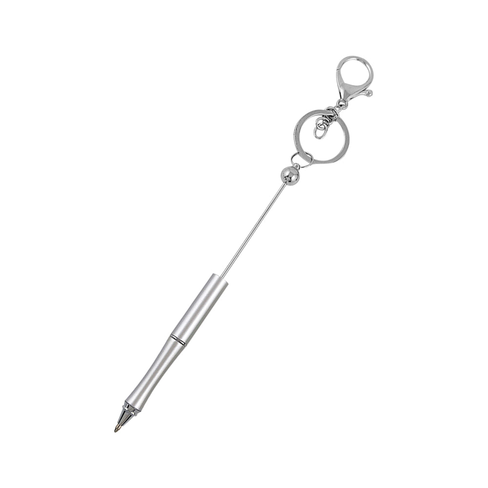 Creative Beadable Pens Handcrafts DIY Keychain Bar-2PCS