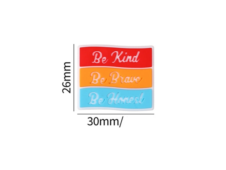 Color Design Letters Simple and Exquisite Beads-10PCS
