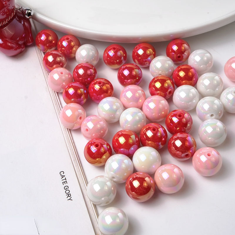 Magic Color Acrylic Beads 16mm-50PCS