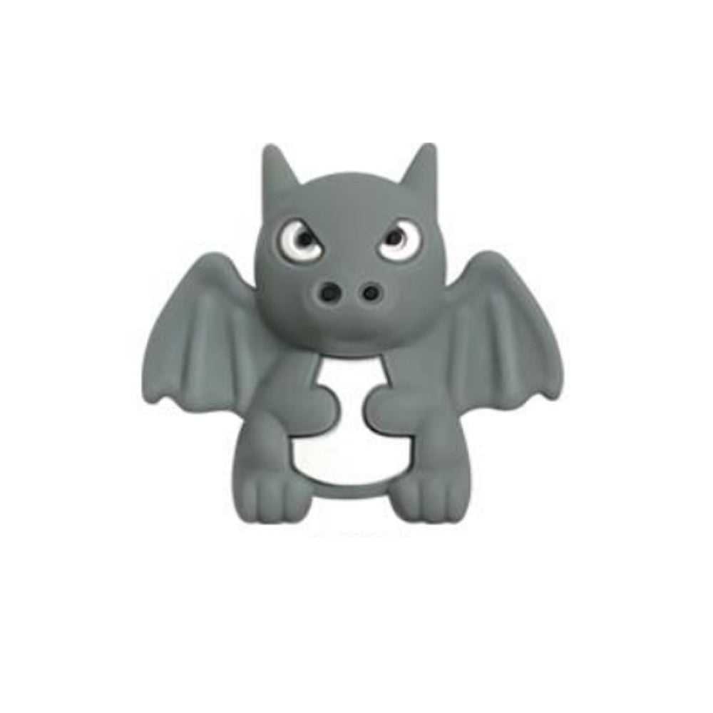 3D Cartoon Little Dinosaur with Wings Silicone Beads-10PCS