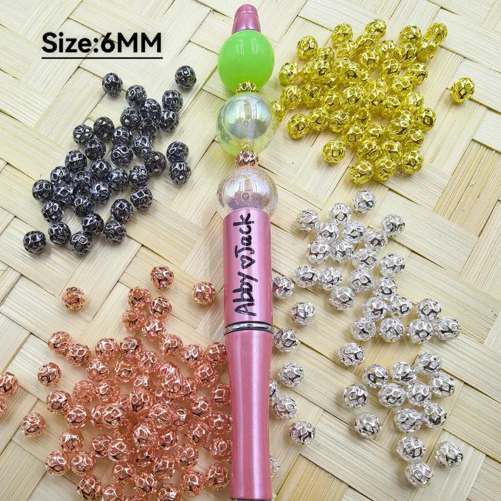 6MM Mesh Metal Spacer, Won't Fade