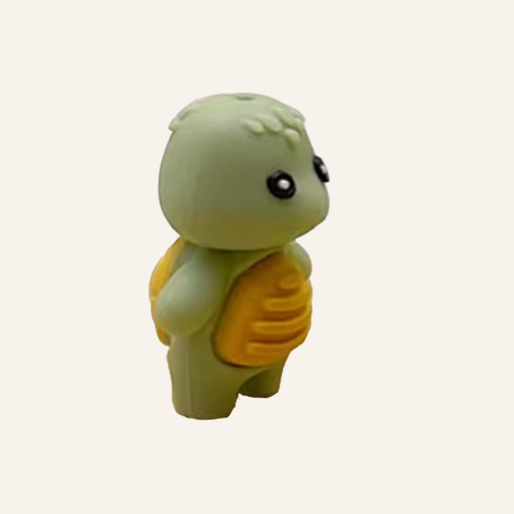 3D Colorful Cute Little Dinosaur Beads-10PCS