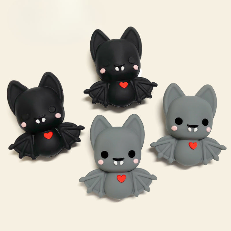 3D Bat Cartoon Beads-10PCS