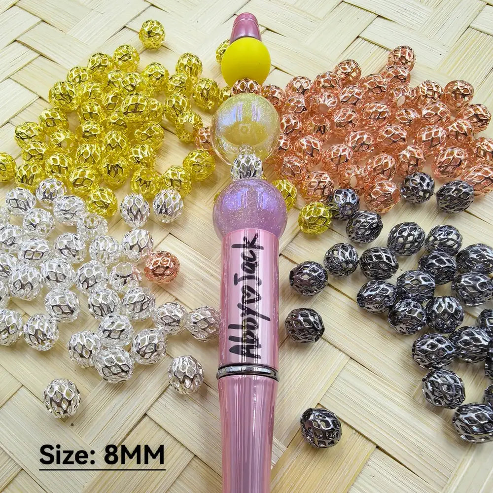 8MM Mesh Metal Spacer, Won't Fade