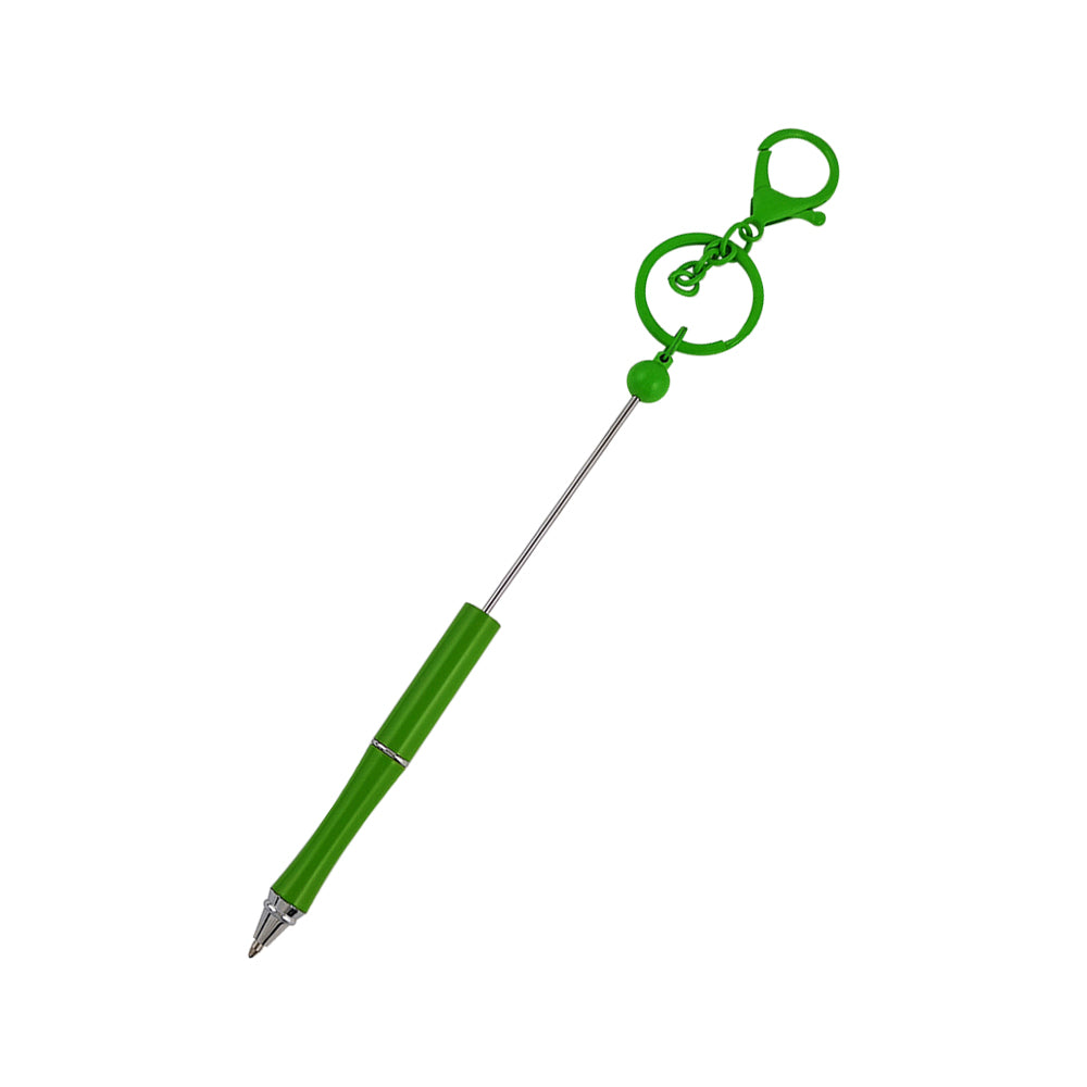 Creative Beadable Pens Handcrafts DIY Keychain Bar-2PCS