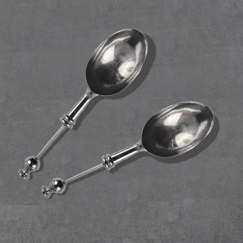 Creative DIY Beaded Stainless Steel Simple Fork Spoon-5PCS