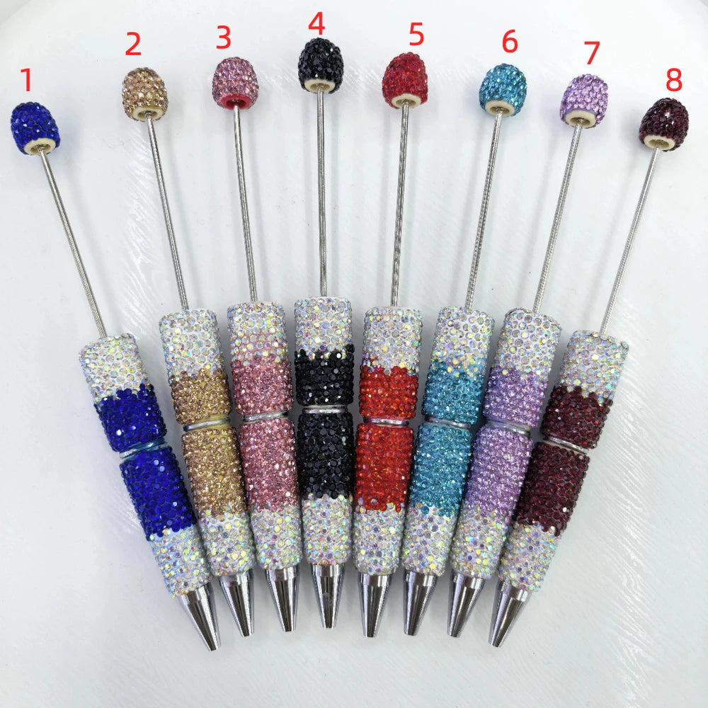 Beadable Ombre Rhinestone Pens