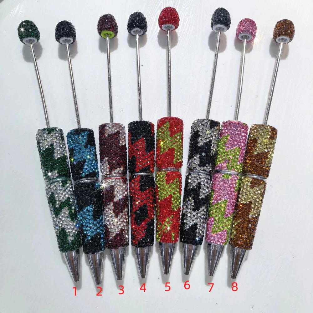 Lightning Pattern Beadable Rhinestone Pens