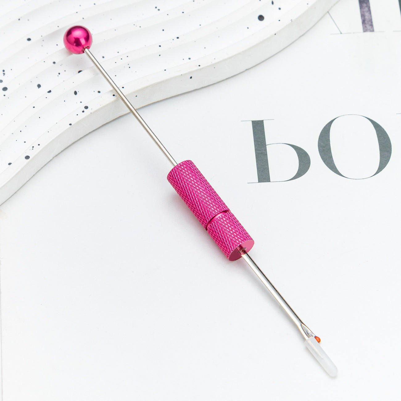 Creative Beadable Portable Thread Picking Needle Sewing Gadget Cross Stitch Seam Ripper-2PCS