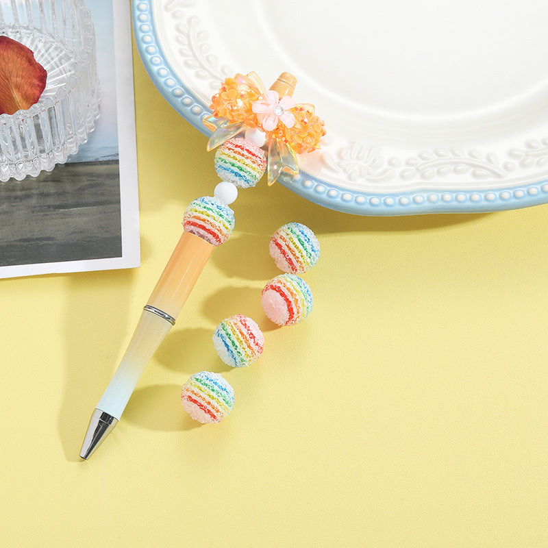 Rainbow Gluga Ball Bead-10PCS