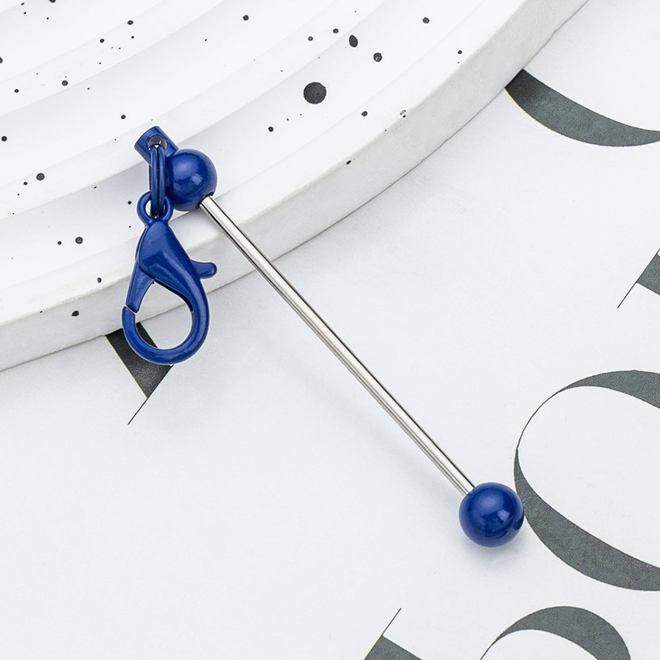 Creative Diy Mini Beaded Candy Color Keychain-2PCS