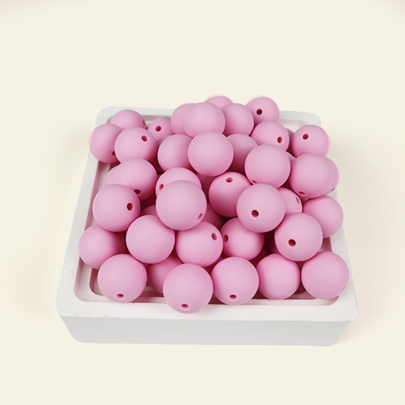 Creative 12mm Silicone Beads DIY for Beadable-50PCS