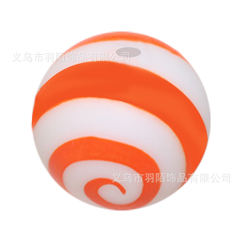 15mm Leopard Print Silicone Balls-50PCS