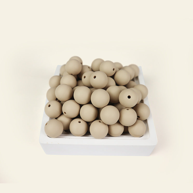 Creative 12mm Silicone Beads DIY for Beadable-50PCS