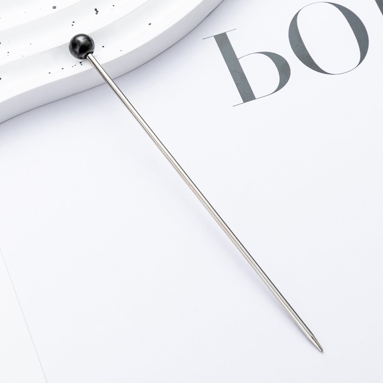 Creative Stainless Steel Cake Test Kitchen Thermometer Cake Biscuit Baked Test Needle Diy Baking Tools 4.5 Inch-10PCS