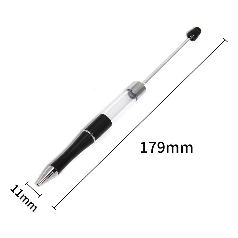 Creative DIY Tube Multi Color Fillable Plastic Ballpoint Pen-2PCS