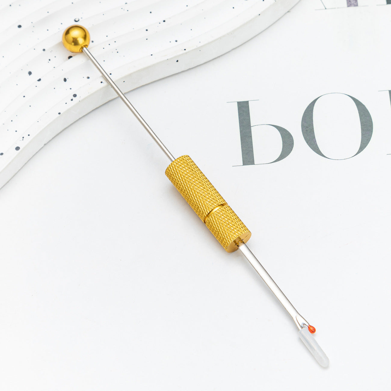 Creative Beadable Portable Thread Picking Needle Sewing Gadget Cross Stitch Seam Ripper-2PCS