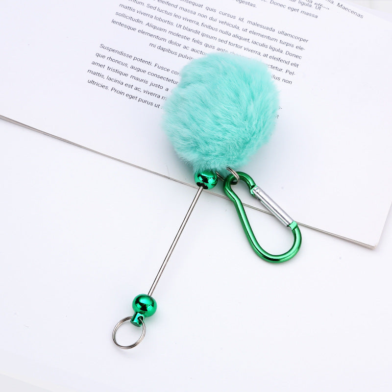 Creative New DIY Plush Pendant Mountaineering Keychain-2PCS