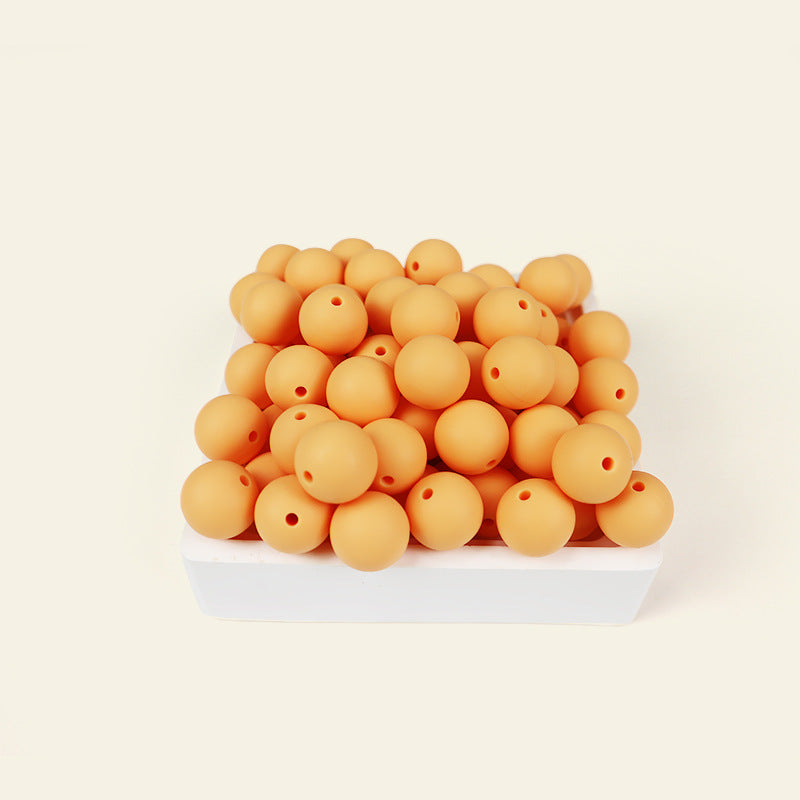 Creative 15mm Silicone Bead DIY for Beadable-50PCS