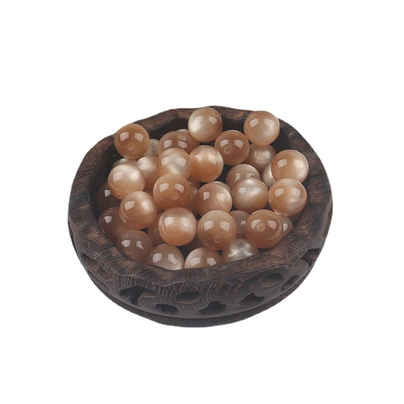 Creative 16mm Resin Imitation Colorful Opal Beads-50PCS