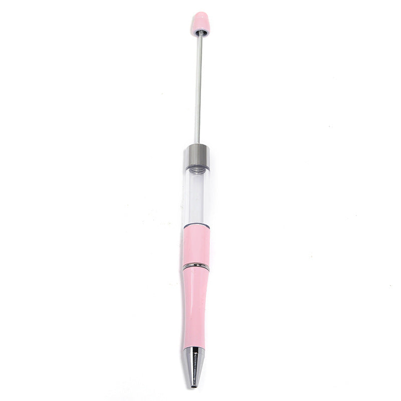 Creative DIY Tube Multi Color Fillable Plastic Ballpoint Pen-2PCS