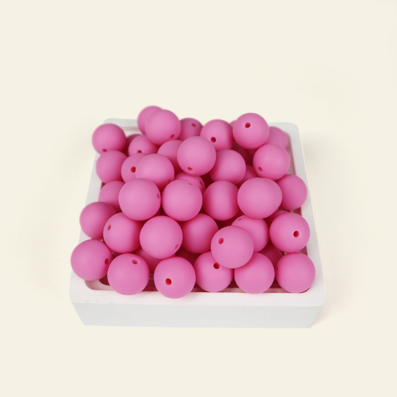 Creative 12mm Silicone Beads DIY for Beadable-50PCS