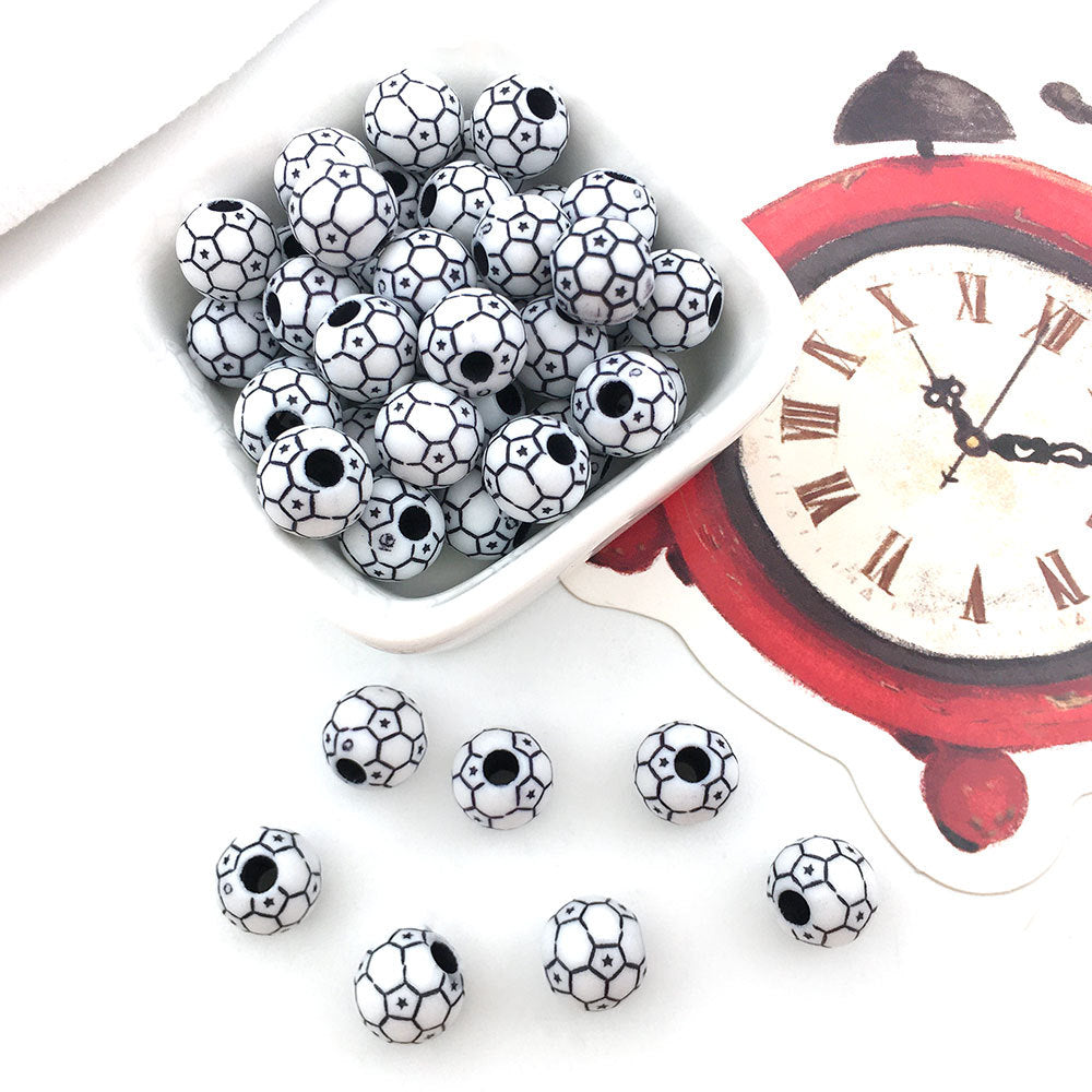 Creative 10MM Acrylic Ball Beads-50PCS