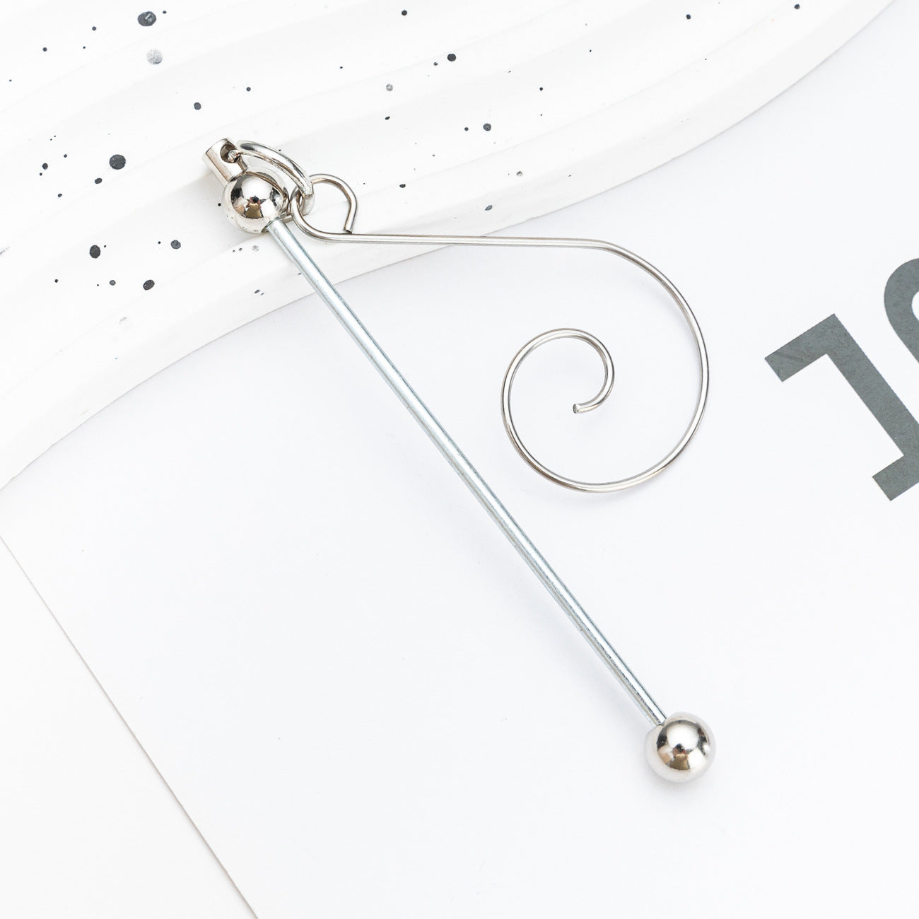 Creative Beaded Hook Christmas Tree DIY Decoration Items-10PCS