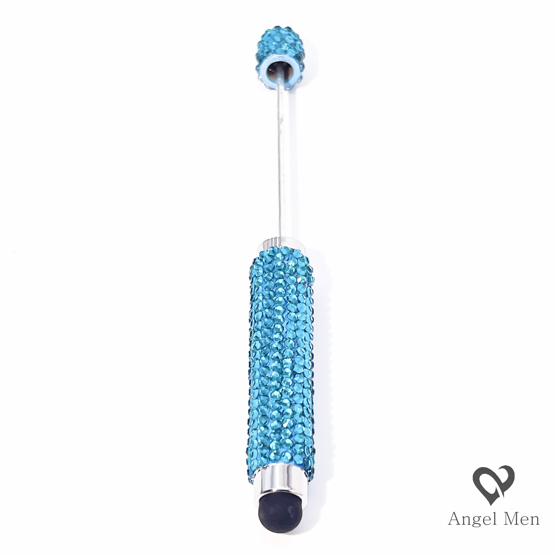 Creative Hand-set Diamond-encrusted Touchscreen Multi-purpose Ballpoint Pen-2PCS