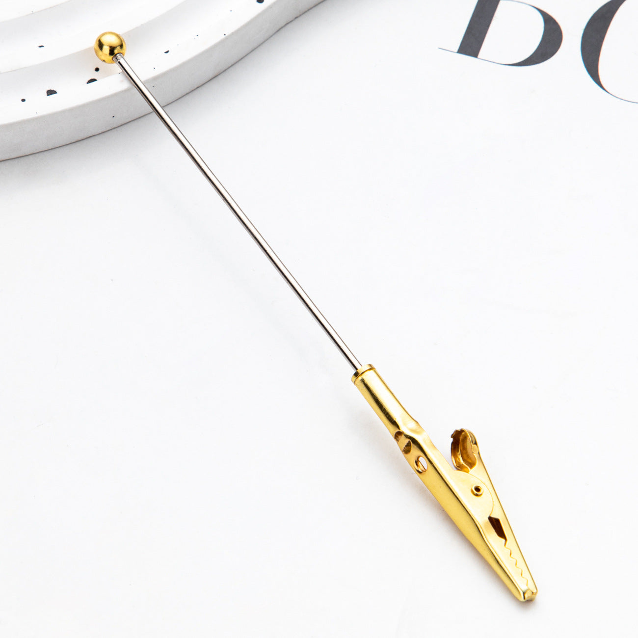 Creative Beadable Alligator Clips ATM Card Taker-2PCS