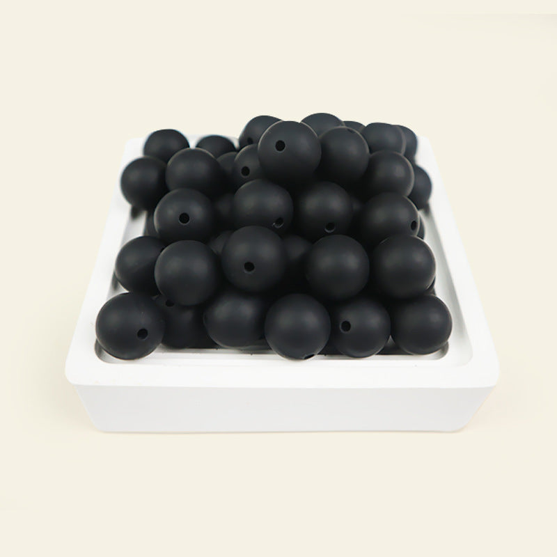 Creative 12mm Silicone Beads DIY for Beadable-50PCS
