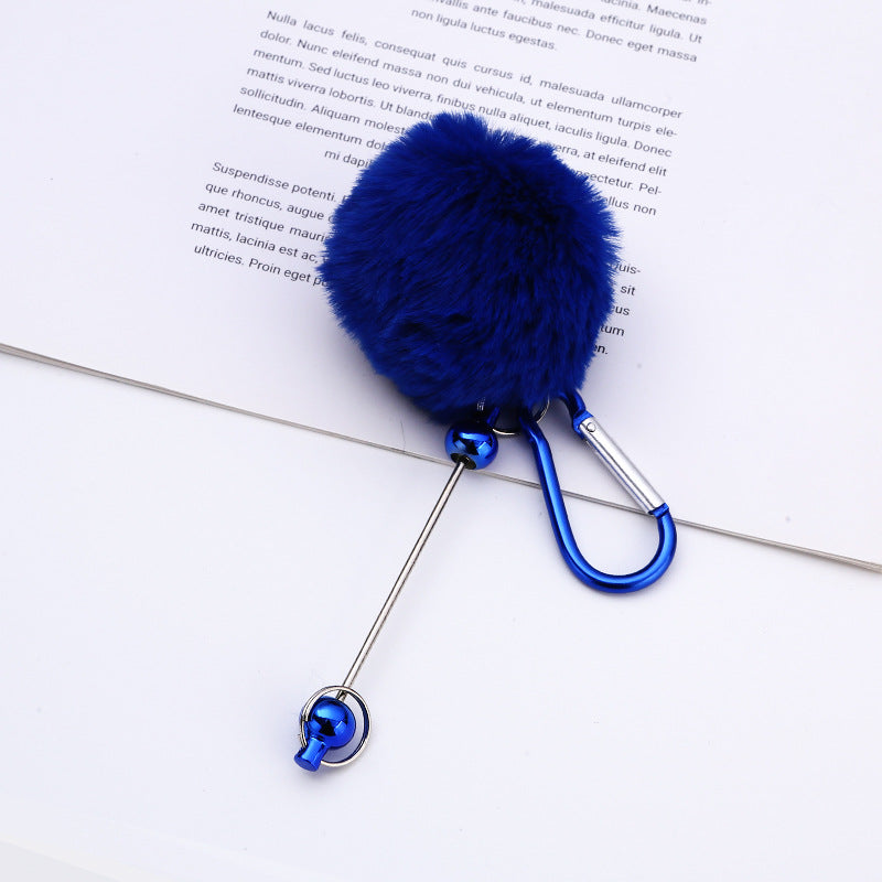 Creative New DIY Plush Pendant Mountaineering Keychain-2PCS