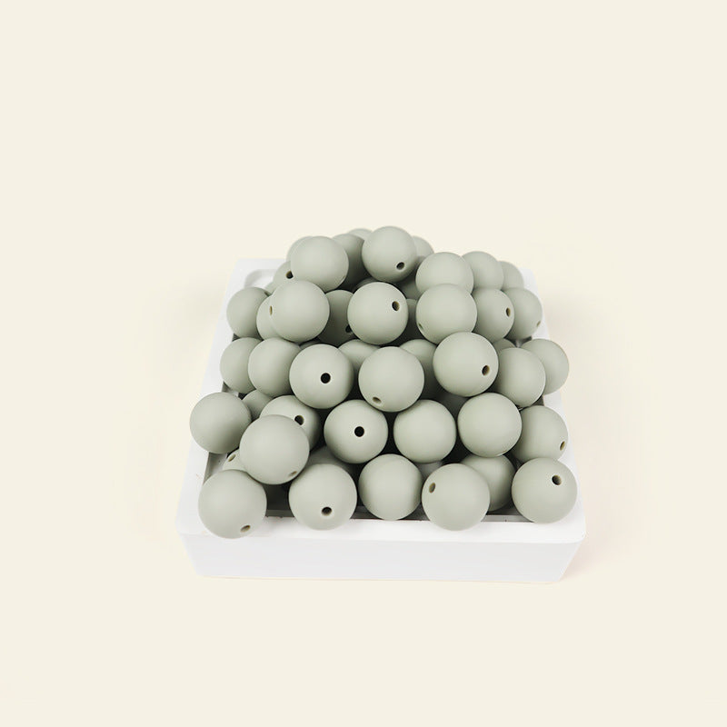 Creative 12mm Silicone Beads DIY for Beadable-50PCS