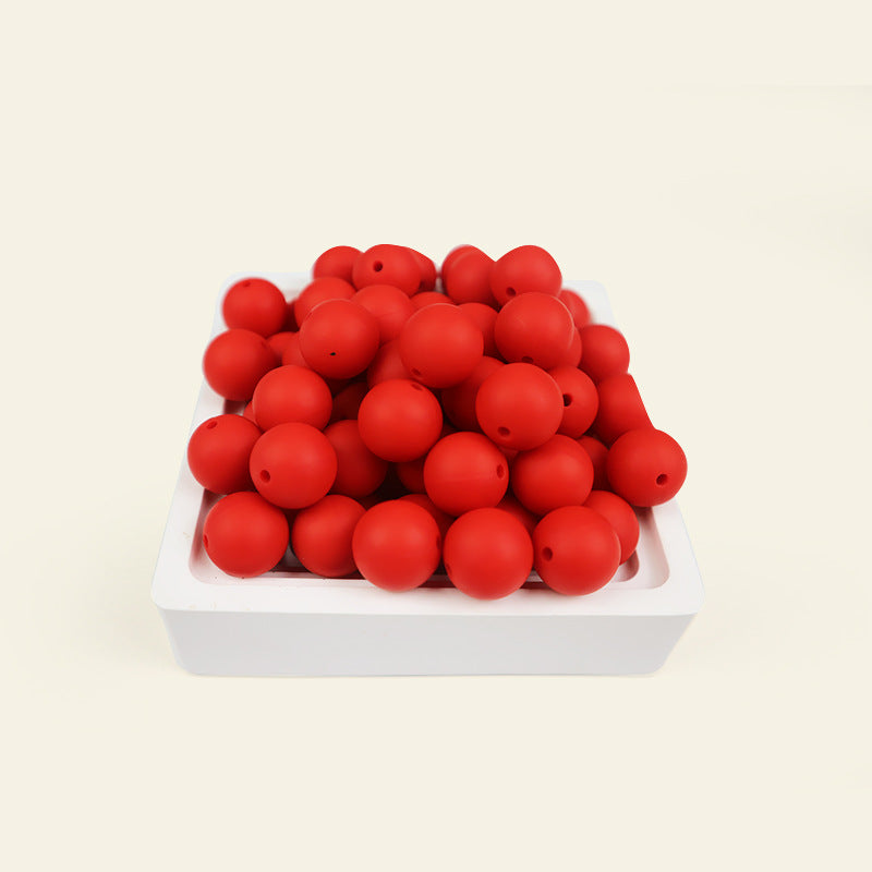 Creative 12mm Silicone Beads DIY for Beadable-50PCS