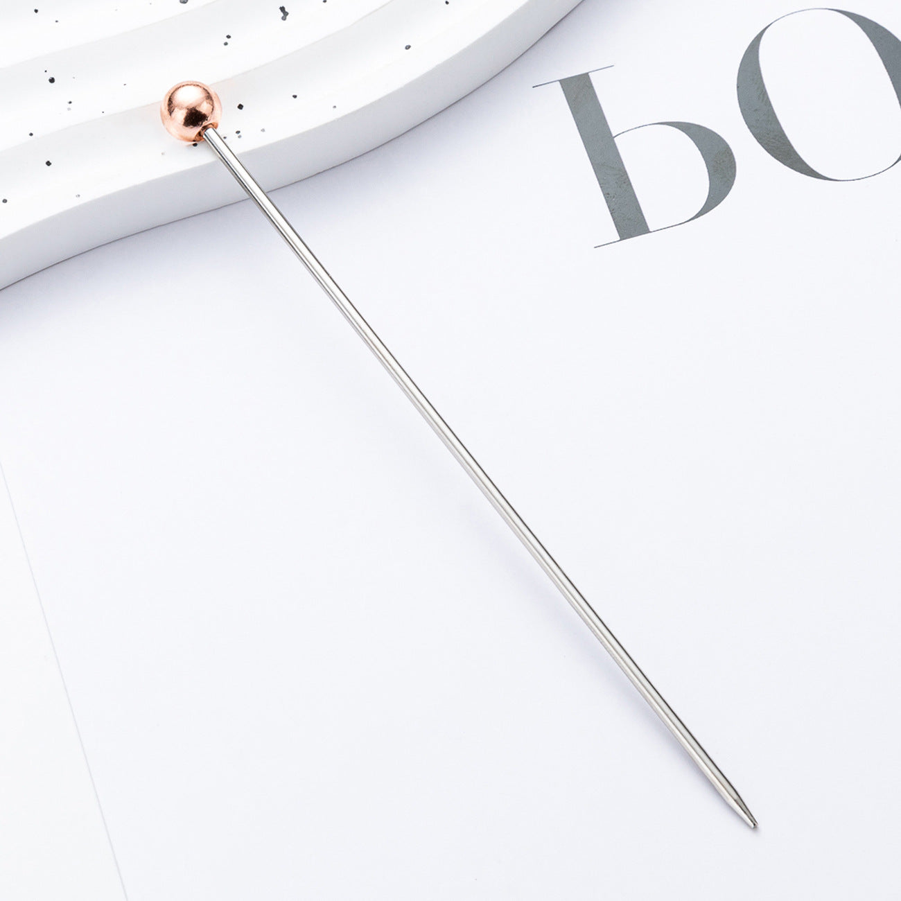 Creative Stainless Steel Cake Test Kitchen Thermometer Cake Biscuit Baked Test Needle Diy Baking Tools 4.5 Inch-10PCS