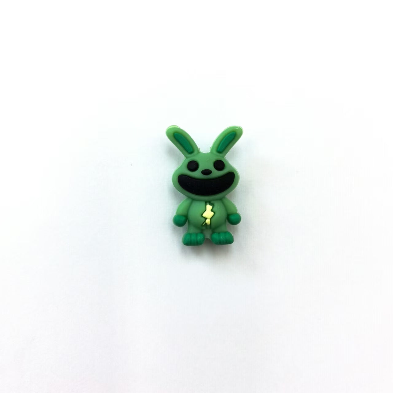3D Large Mouth Rabbit Silicone Cute Cartoon DYI Beads-10PCS
