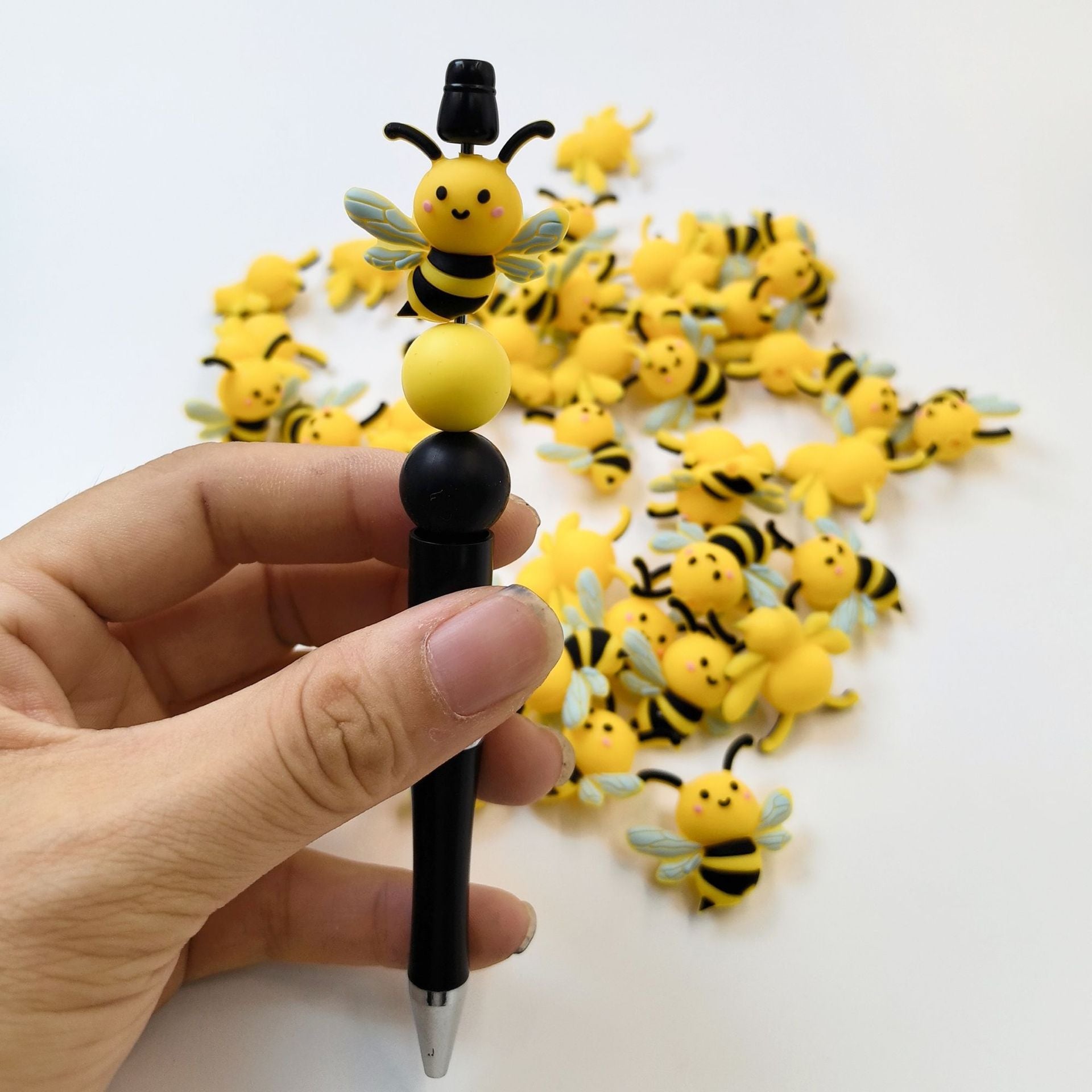 3D Silicone Cartoon DIY Beads-10PCS