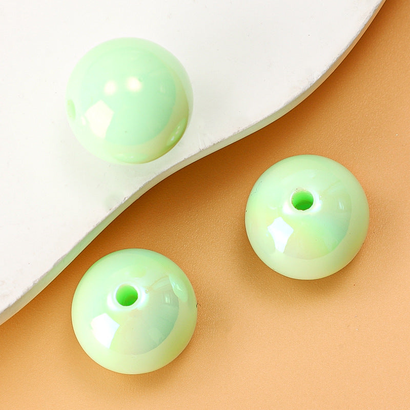 Acrylic Symphony Macaron Beads-50PCS