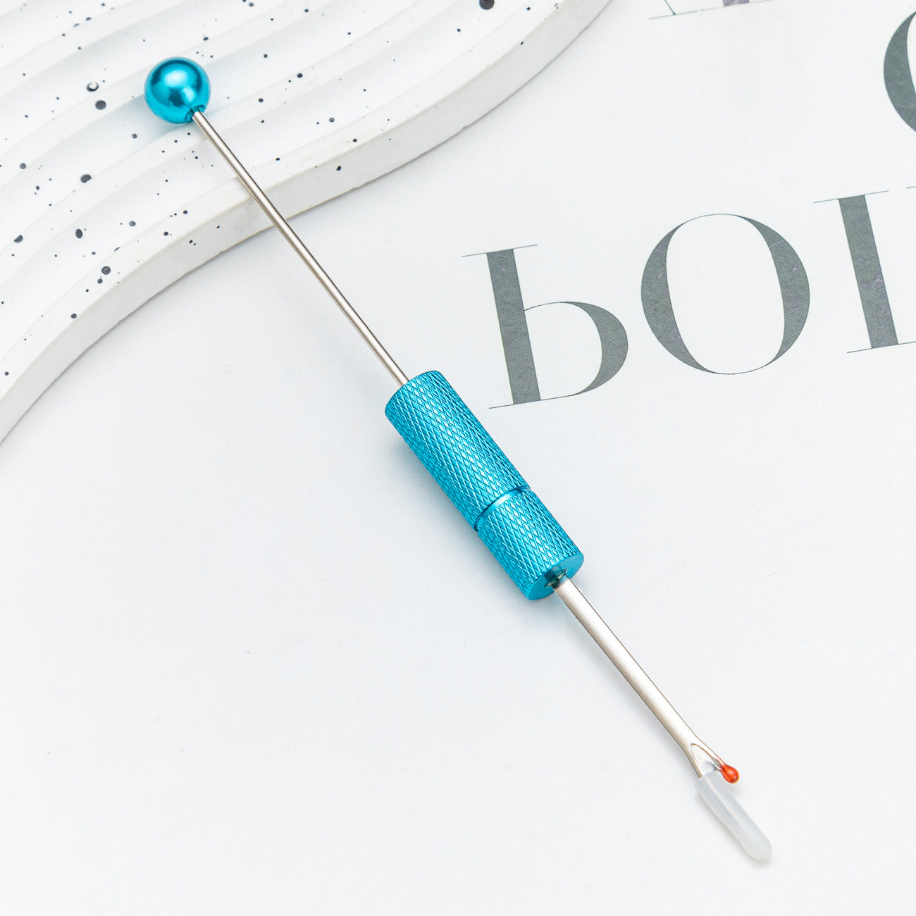 Creative Beadable Portable Thread Picking Needle Sewing Gadget Cross Stitch Seam Ripper-2PCS