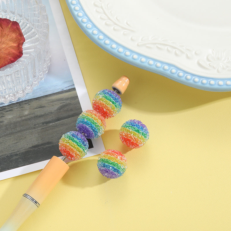 Rainbow Gluga Ball Bead-10PCS