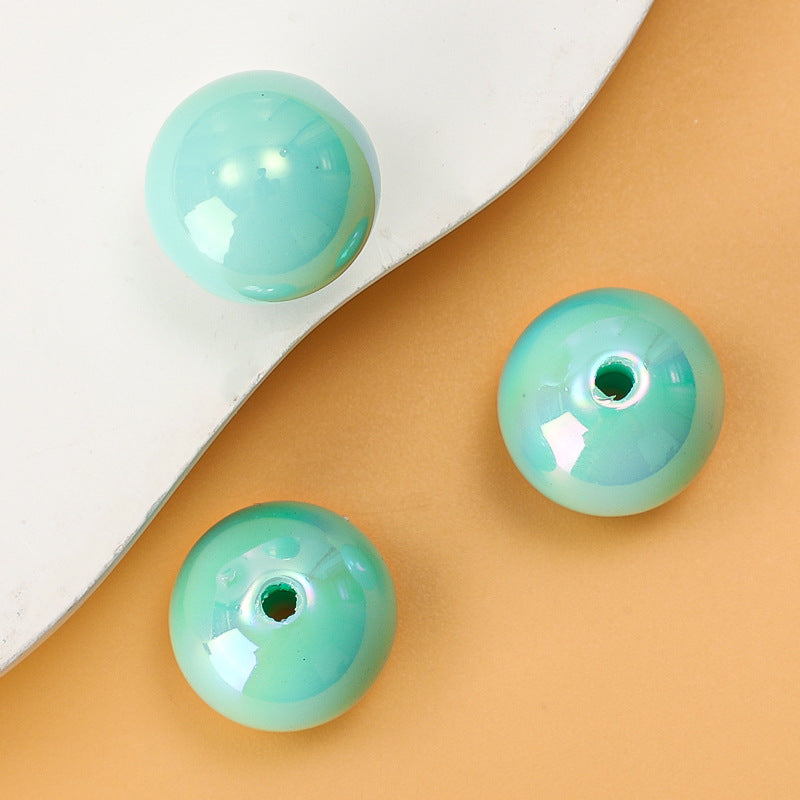 Acrylic Symphony Macaron Beads-50PCS