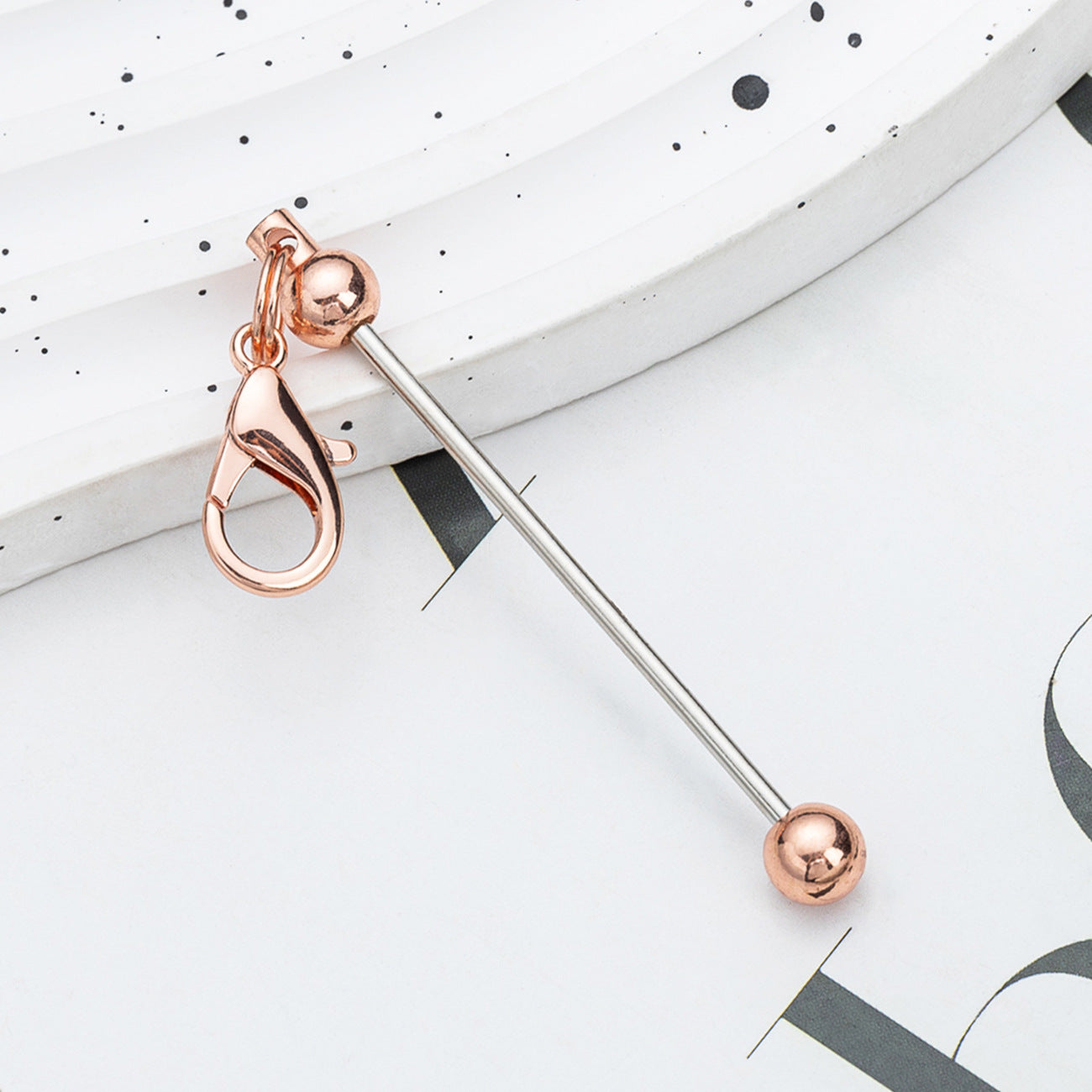 Creative Diy Mini Beaded Candy Color Keychain-2PCS