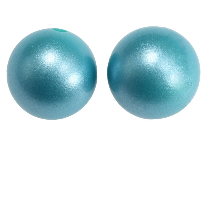 Creative Imitation Metal Style Speckle Silicone Beads-50PCS