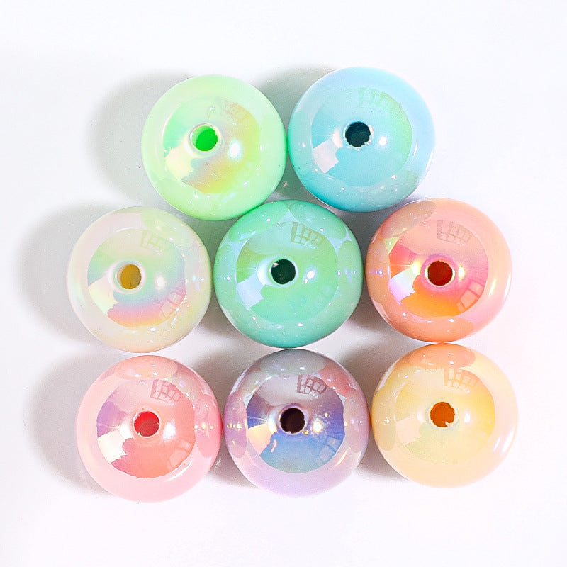 Acrylic Symphony Macaron Beads-50PCS